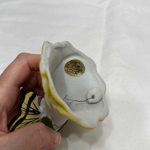 Porcelain bell with butterfly - Picture 7 of 9